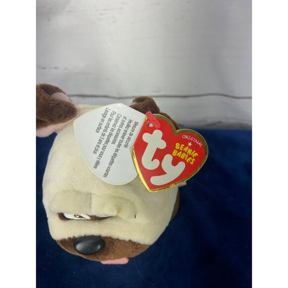 Ty Beanie Babies Mel The Pug Plush From Secret Life Of Pets Collection 6" - Picture 4 of 7